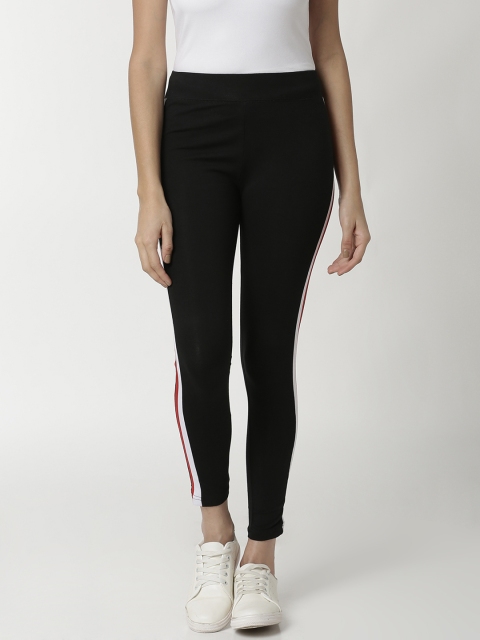 

De Moza Women Black Solid Ankle-Length Skinny-Fit Leggings