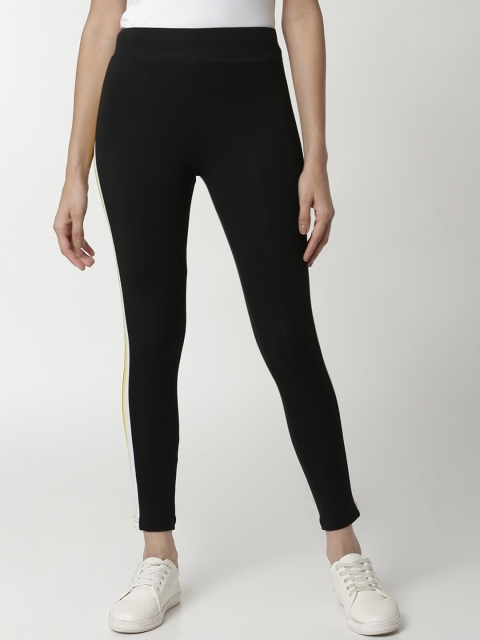 

De Moza Women Black Solid Ankle-Length Skinny-Fit Leggings