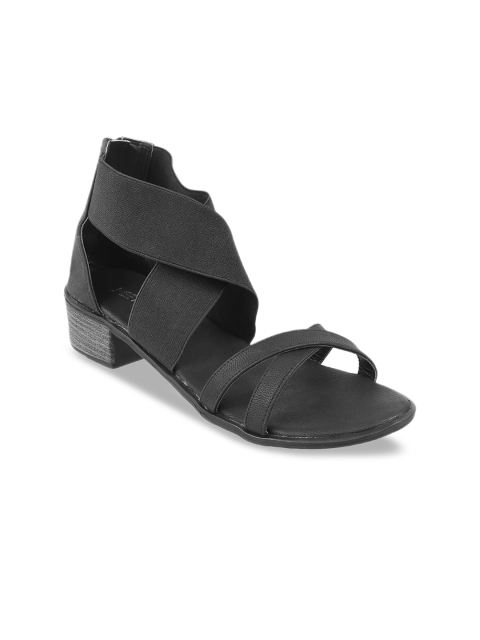 

Metro Women Black Solid Heels