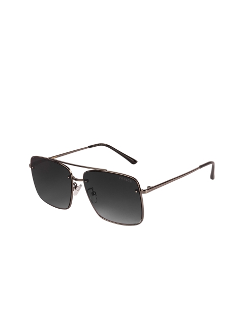 

Voyage Unisex Square UV Protected Lens Sunglasses B80243MG3099, Black