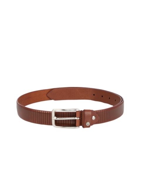 

Allen Solly Men Brown Textured Leather Belt