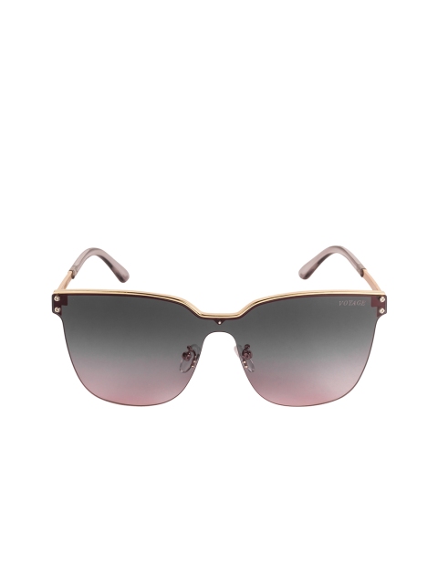 

Voyage Unisex Square UV Protected Lens Sunglasses B80234MG3076, Grey