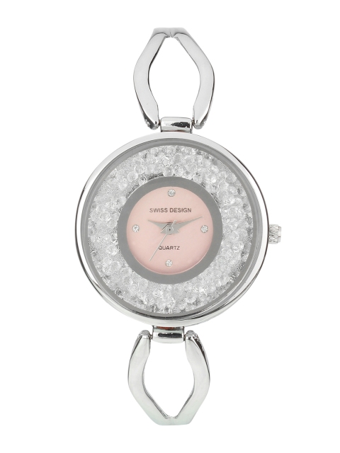 

Swiss Design Women Pink Analogue Watch SDWatch-909-IPS