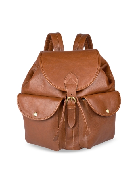 

Hidesign Women Tan Brown Solid Backpack