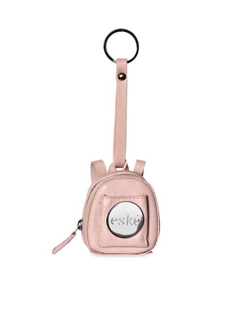 

Eske Unisex Rose Pink Handcrafted Leather Dunn Keychain
