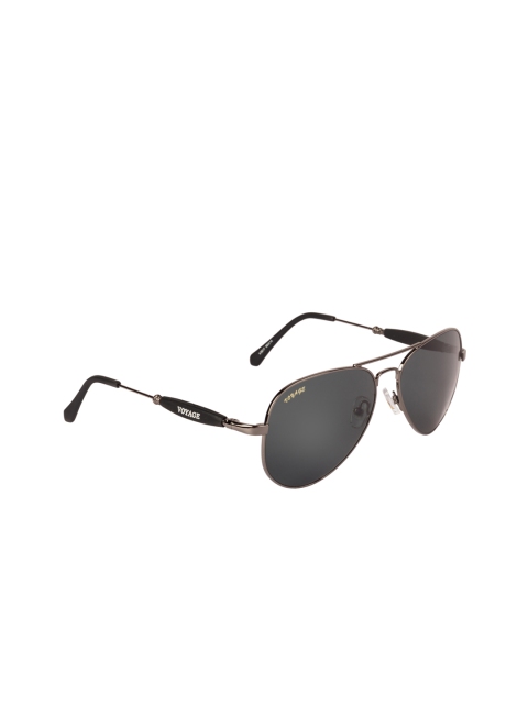 

Voyage Unisex Aviator Sunglasses 3518MG3150, Black