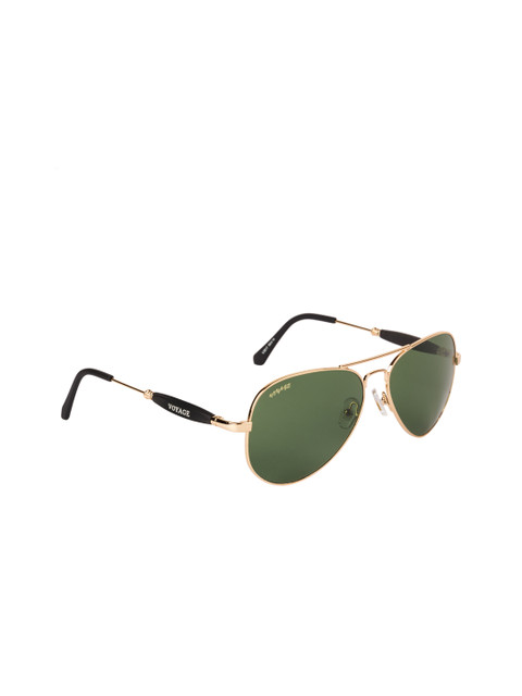 

Voyage Unisex Aviator Sunglasses 3517MG3130, Green