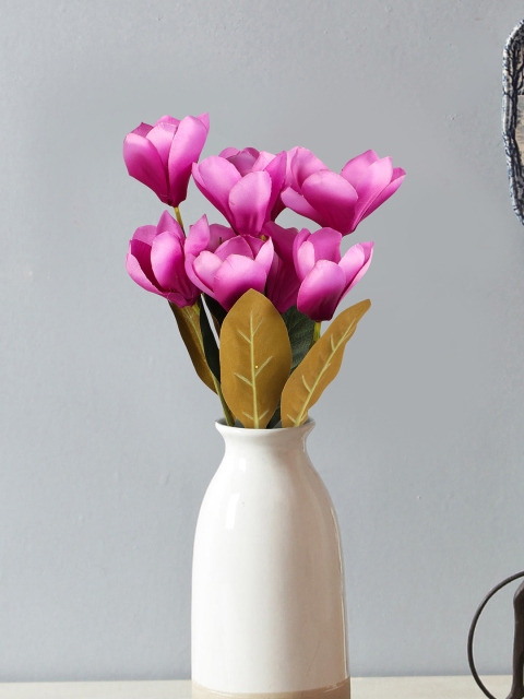 

TIED RIBBONS Violet Darwin Tulips Artificial Flower Stick