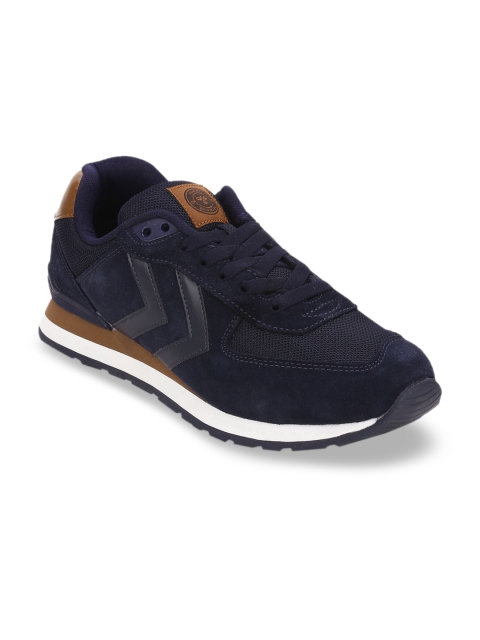 

hummel Unisex Navy Blue Eightyone Sneakers