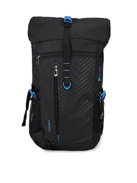 

Impulse Unisex Black Solid Backpack