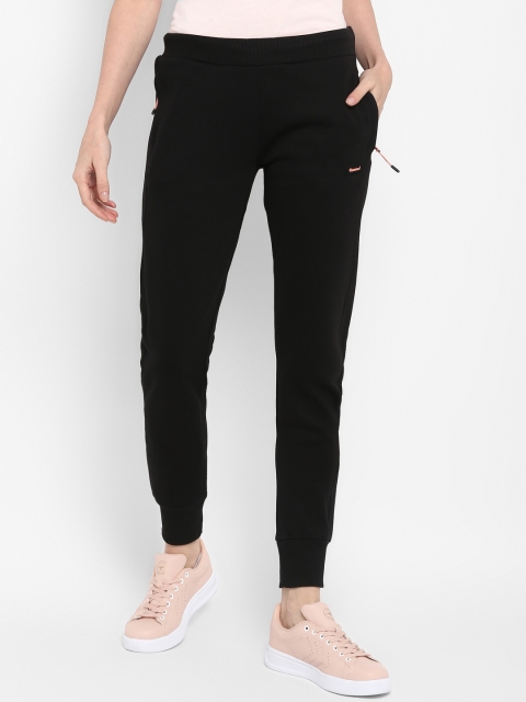 

Hummel Women Black Solid Track Pants