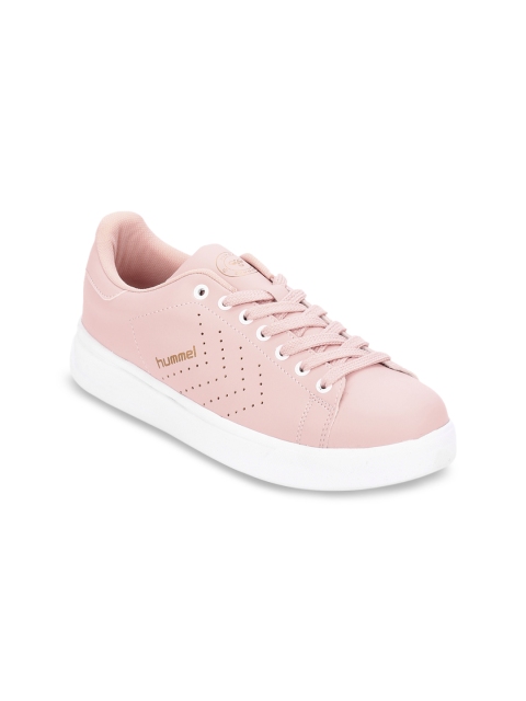 

hummel Unisex Pink Sneakers