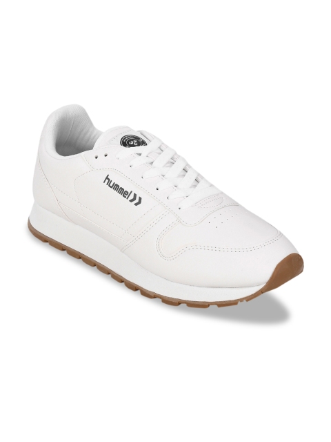 

hummel Unisex White Sneakers