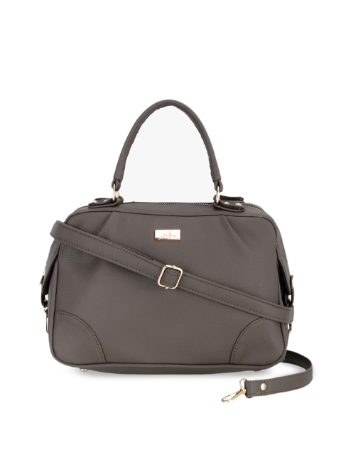 

yelloe Brown Solid Handheld Bag
