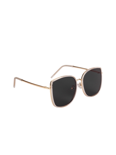 

Voyage Unisex Square UV Protected Lens Sunglasses 1995MG3062, Black