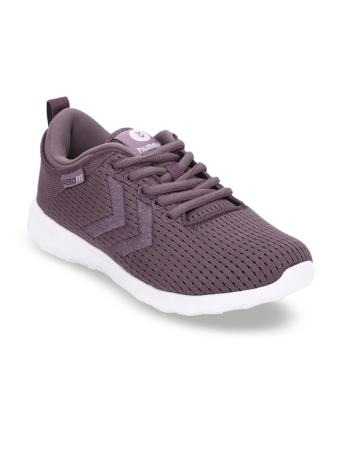 

hummel Unisex Purple Mesh Actus Breather Running Shoes
