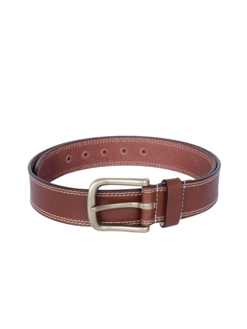 

Kara Men Brown Solid Leather Belt