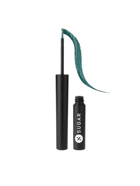 

SUGAR Cosmetics Eye Dared You So! Metallic Eyeliner - 05 Green Mile 2ml