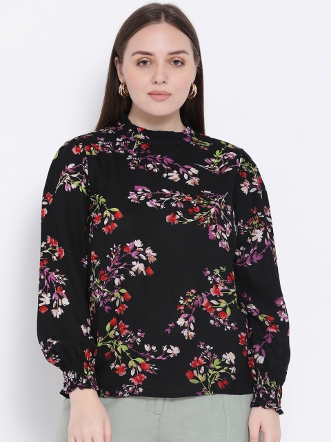 

Oxolloxo Women Black Printed Top