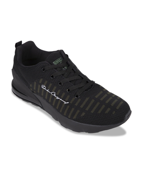

Duke Men Olive Green & Black Textile Training or Gym Shoes