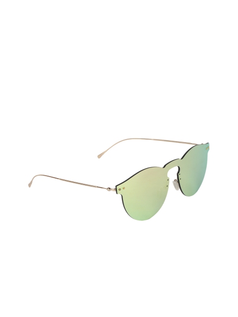 

Daniel Klein Women Cateye Polarized Lens Sunglasses DK4246P, Yellow