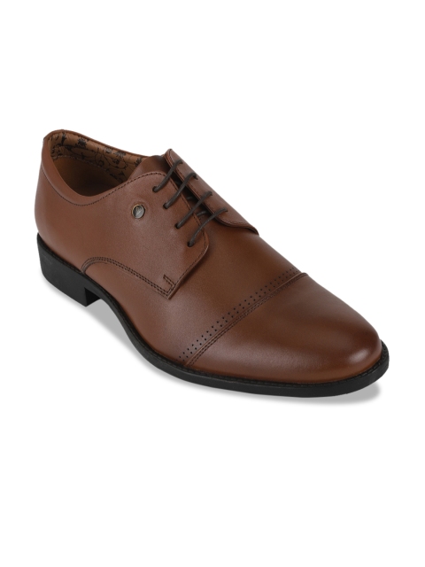 

Van Heusen Men Brown Leather Derbys