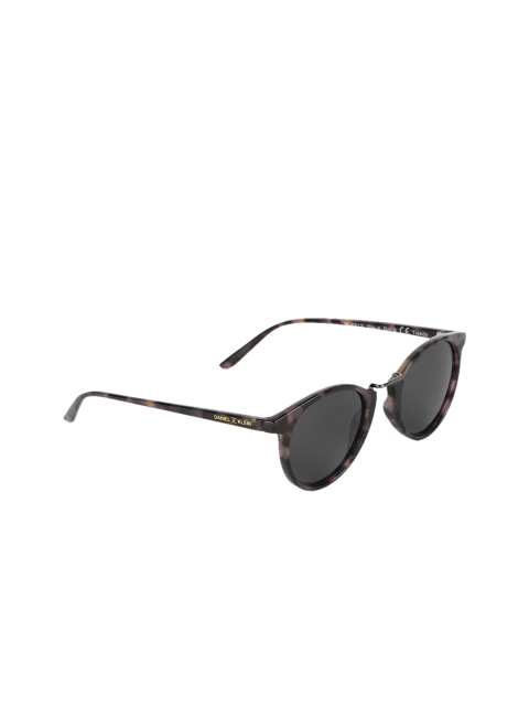 

Daniel Klein Women Oval Polarized Lens Sunglasses DK4212, Black