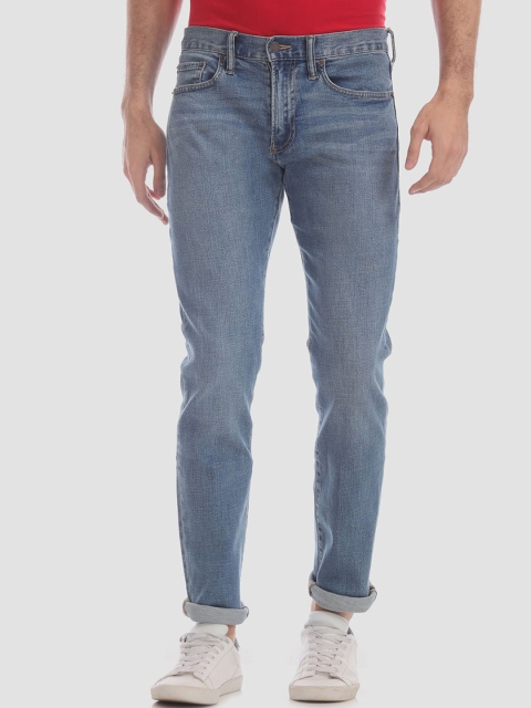 

GAP Men Blue Slim Fit Mid-Rise Clean Look Jeans