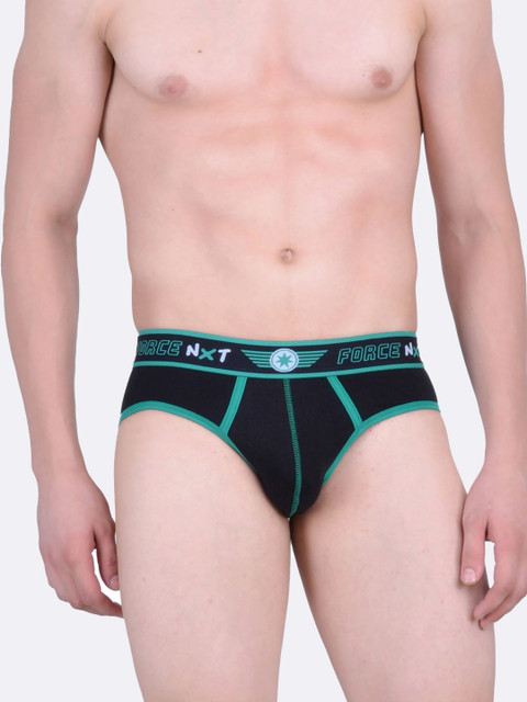 

Force NXT Men Assorted Solid Brief MNFL-32-PO1
