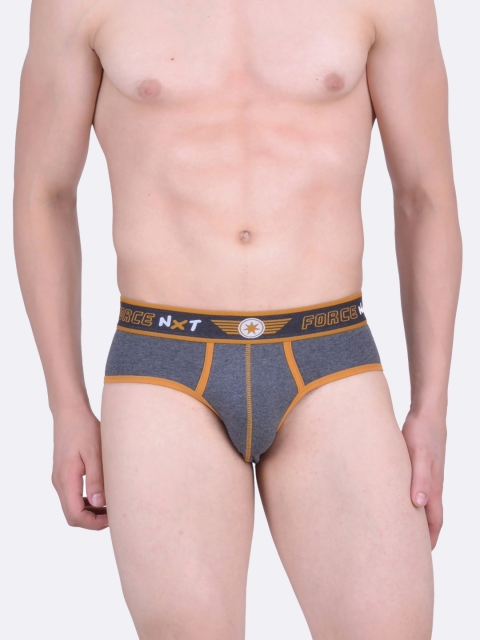 

Force NXT Men Assorted Solid Brief MNFL-32-PO1