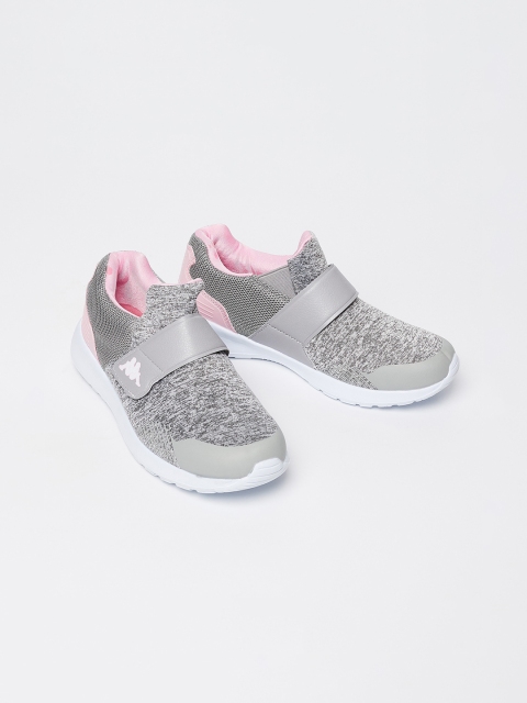 

Kappa Girls Grey Slip-On Sneakers