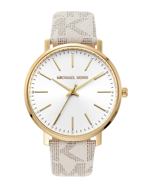 

Michael Kors Women White Analogue Watch MK2858I