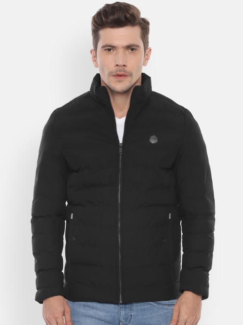 

Van Heusen Sport Men Black Solid Puffer Jacket