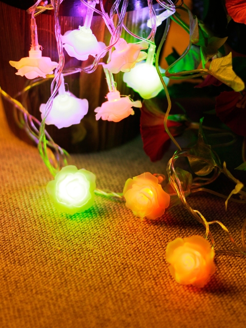 

TAYHAA Set of 3 LED White Solid Handcrafted Wall or Ceiling String Lights