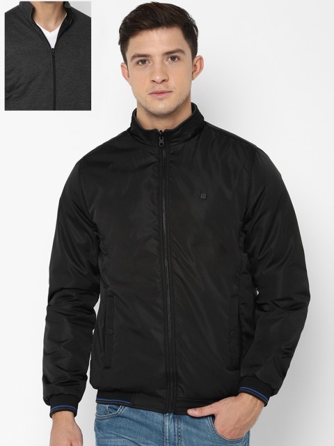 

Allen Solly Sport Men Black Solid Reversible Jacket
