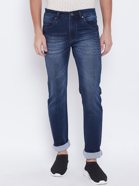 

Duke Men Blue Regular Fit Mid-Rise Clean Look Jeans