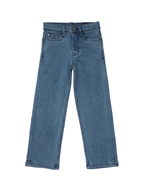 

Allen Solly Junior Boys Blue Regular Fit Mid-Rise Clean Look Stretchable Jeans