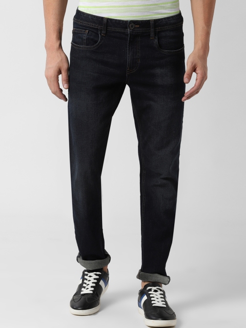 

Peter England Casuals Men Navy Blue Slim Fit Mid-Rise Clean Look Stretchable Jeans