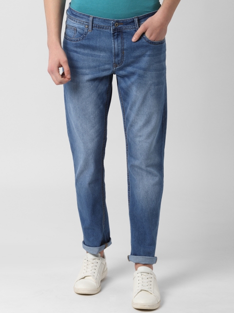 

Peter England Casuals Men Blue Slim Fit Mid-Rise Clean Look Stretchable Jeans