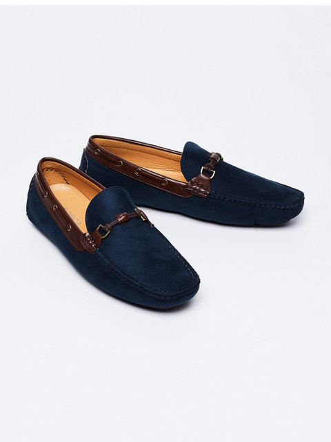 

Forca by Lifestyle Men Navy Blue Driving Shoes
