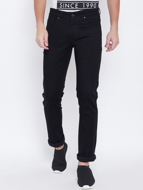 

Duke Men Black Regular Fit Mid-Rise Clean Look Jeans