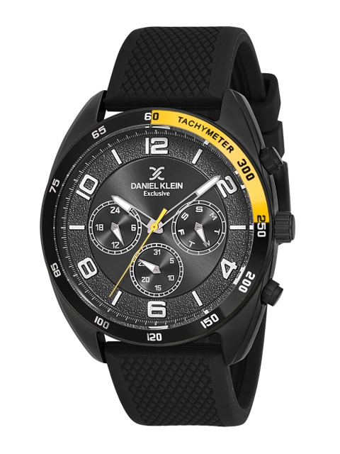 

Daniel Klein Men Black Analogue Watch DK12145