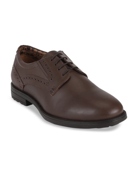 

Van Heusen Men Brown Leather Derbys