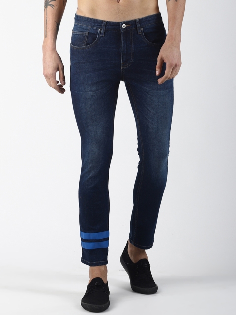 

Blue Saint Men Blue Slim Fit Mid-Rise Clean Look Jeans