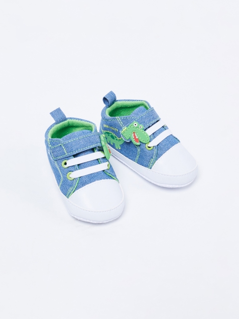 

Fame Forever by Lifestyle Boys Blue & White Solid Booties