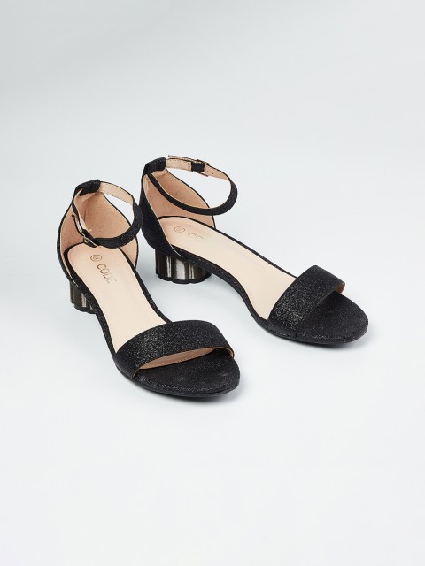 

CODE by Lifestyle Women Black Solid Heels