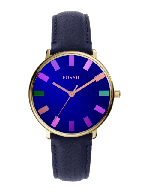 

Fossil Women Multicoloured Analogue Leather Watch LE1078, Multi