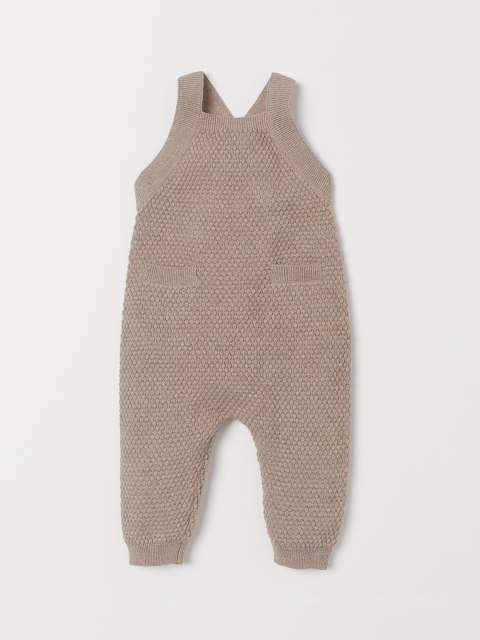 

H&M Infant Brown Knitted Dungarees