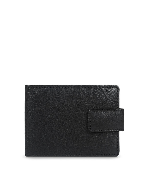 

amicraft Men Black Solid Leather Card Holder