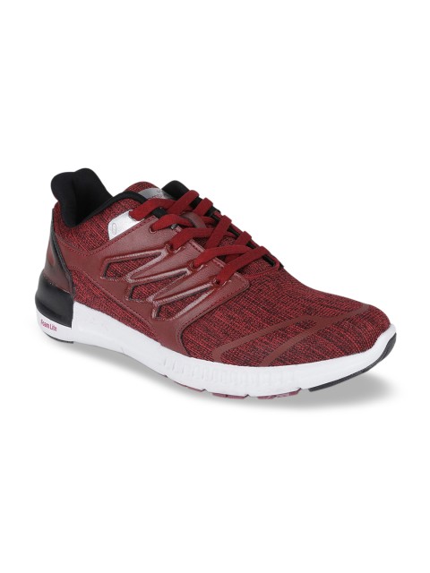 

Campus Men Maroon Mesh Jomic Running Shoes